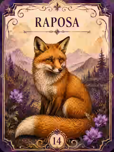 Carta da Raposa — Baralho Cigano